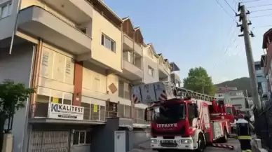 Kocaeli'de Bulaşık Makinesi Yangın Çıkardı...