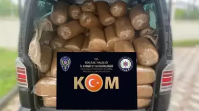 Kocaeli'de 1 Ton 100 Kilo Gümrük Kaçağı Tütün Yakalandı!