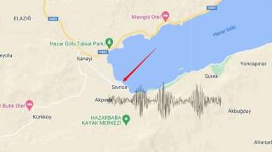 Elazığ'da Deprem Büyüküğü 4.0 Olarak Belirtildi...