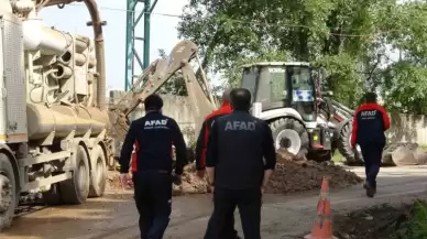 Kocaeli Kartepe'de Doğalgaz Borusu Delindi...