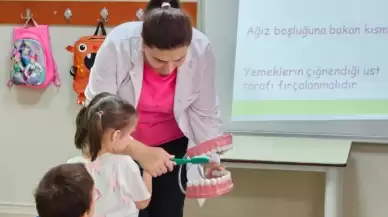 Başiskele Miniklere Ağız Diş Sağlığı Eğitimi Verildi