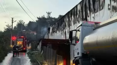 Sakarya'da Fabrika Yangını Zor Söndürüldü