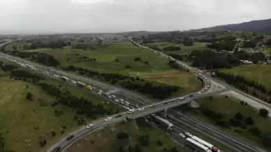 Bolu Geçişinde Trafik Sıkışıklığı Yaşanıyor...