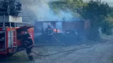 Sakarya'da Tüp Yangına Neden Oldu