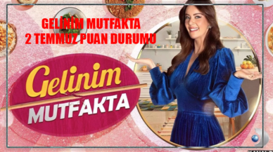 Gelinim Mutfakta Çeyreği Kim Aldı? 2 Temmuz Gelinim Mutfakta Puanları