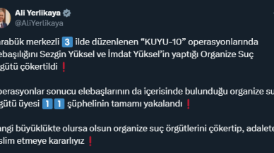 Dev Operasyon! 3 İlde Suç Örgütü Çökertildi, 11 Şüpheli Yakalandı