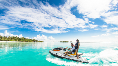 Darıca'da Denizde Yüzerken Jet Ski Çarptı Ölümden Döndü