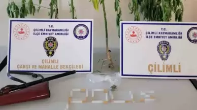 Çilimli’de Polis Uyuşturucuya Geçit Vermiyor