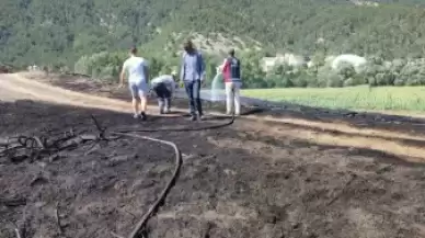 Bolu’da Otluk Arazide Çıkan Yangın Söndürüldü