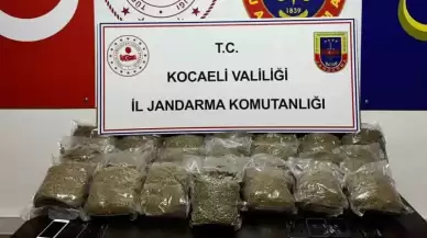 Kocaeli’de 2 Araçta 23 Kilo Bonzai Ele Geçirildi