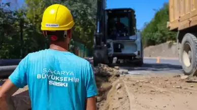 Geyve’nin 6 Mahallesine 10 Bin Metrelik Yeni İçme Suyu Hattı