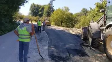 Düzce İl Özel İdaresinden Köy Yollarında Yama