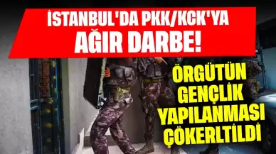 İstanbul'da PKK/KCK'ya Ağır Darbe! Örgütün Gençlik Yapılanması Çökerltildi