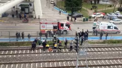 İzmit’te Tren Raylarına Çıkan Kişi İntihar Girişiminde Bulundu