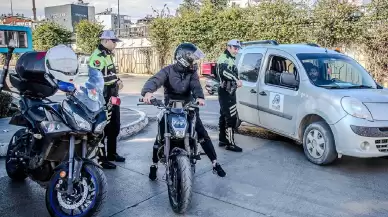 Kocaeli İzmit Trafik Cezası! Abart Egzozlu Motorcuya 6 Bin TL Ceza