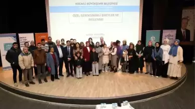 Kocaeli'de Özel Gereksinimli Bireyler ve Beslenme Konulu Eğitim Semineri! Engelli Bireylere Beslenme Eğitimi Verildi