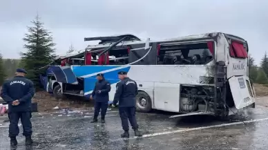 Eskişehir’de Yolcu Otobüsü Devrildi! 1 Ölü, 42 Yaralı