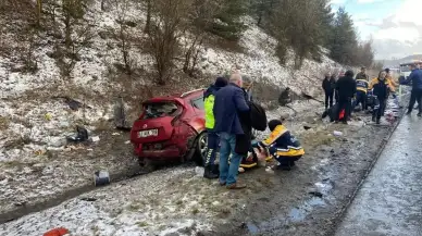 Bolu’da Kocaeli Plakalarının Karıştığı Feci Kaza! 1 Ölü, 4 Yaralı