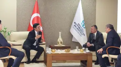 Büyükakın, Özbekistan Cumhuriyeti İstanbul Başkonsolosu Sherzod Abdunazarov ve Türksoy Genel Sekreter Yardımcısı Sayit Yusuf’u Ağırladı! "Türk Devletleri Dayanışmasını Çok Önemsiyoruz"