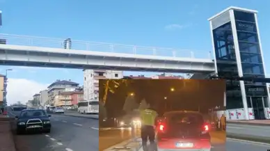 Çayırova'da Vaka! Trafikte Araçların Önüne Atladı, Güvenliği Tehlikeye Attı