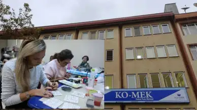 Koceli'de Emekliye İş İmkanı! Emekli Kadınlar Çini İşlemeciliğiyle Yeni Bir Meslek Sahibi Oluyor