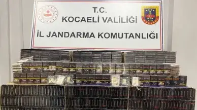 Dev Kaçakcılık Operasyonu! Kocaeli Dilovası’nda 250 Bin TL’lik Kaçak Sigara Operasyonu