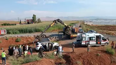 Mardin'de Feci Kaza! Araç GAP Sulama Kanalına Devrildi, 3 Kişi Hayatını Kaybetti