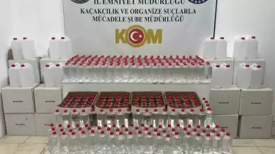 Samsun'da Kaçak İçki Üretiminde Kullanılan 1 Ton Etil Alkol Yakalandı