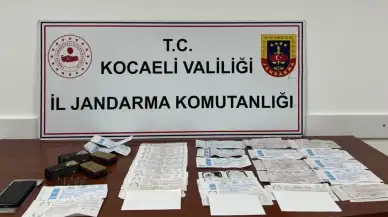 Kocaeli’de tefecilik operasyonu: 42 senet ve cephanelik ele geçirildi