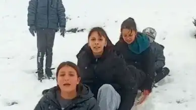 Sakarya’da çocuklar kayak keyfi yaşadı: Her yaştan çocuğa hitap eden kayak tatili