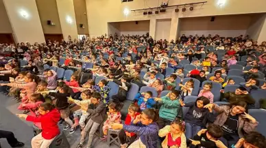 Kocaeli Körfez'de sömestr tatilinde çocuklar eğlenceye doydu