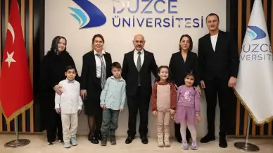 Düzce Üniversitesi anaokulu öğrencilerinden masallara yolculuk