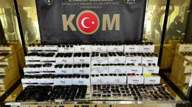 Kocaeli'de 169 bin 680 adet gümrük kaçağı güneş gözlüğü ele geçirildi