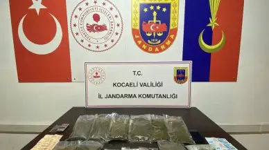 Kocaeli'nin Darıca ilçesinde ikamette yapılan incelemede yasaklı madde çıktı