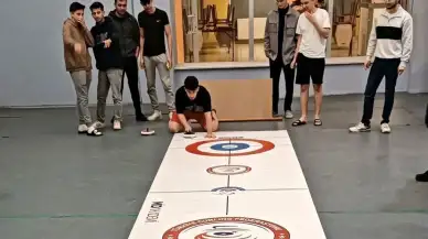 Düzce Gençlik ve Spor İl Müdürlüğü bünyesinde floor curling etkinliği düzenlendi