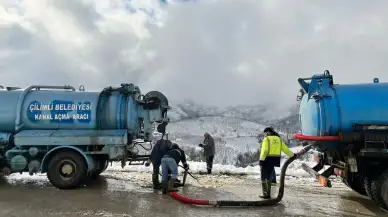 Taşkınlara karşı Çilimli Belediyesi’nden yoğun önlem