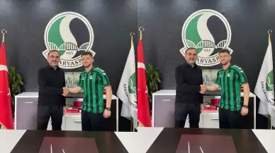 Sakaryaspor'da transfer hareketliliği: Atanas Kabov kadroya katıldı