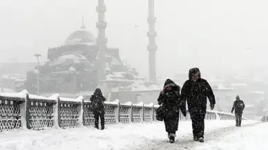 İstanbul'da kar alarmı: Soğuk hava dalgası kapıda