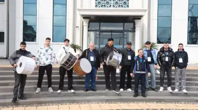 Kartepe'de ramazan davulcuları sahura hazır