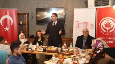 Düzce’de yarım asırlık evlilikler iftarda buluştu