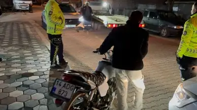 Bolu'da Ramazan ayı boyunca trafik denetimleri sıkılaşacak: 2 motorsikletliye 80 bin lira ceza kesildi