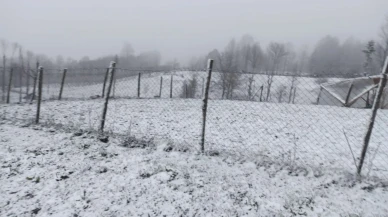 Sakarya'nın yüksek kesimleri beyaza büründü