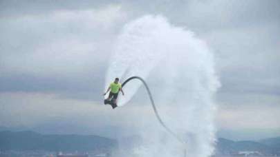 Su jeti ve Flyboard Şampiyonası Büyüledi