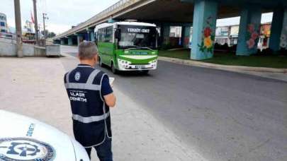 Toplu taşıma araçlarına denetim
