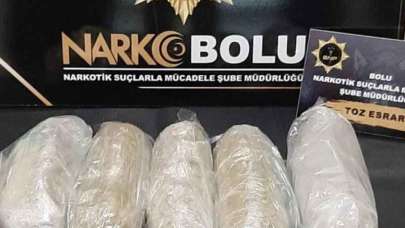 Bolu’da Büyük Operasyon -5 Kilo Uyuşturucu Yakalandı