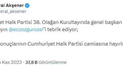 CHP Genel Başkanı Özgür Özel Oldu