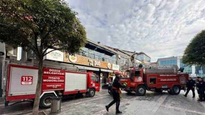 Çatıda Mahsur Kalan Kedileri İtfaiye Ekipleri Kurtardı