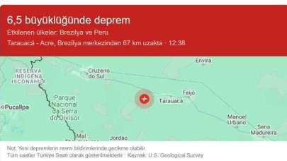 Brezilya'da 6.5 Büyüklüğünde Deprem Meydana Geldi