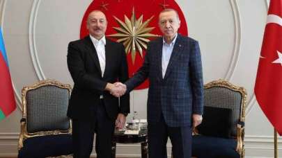 Cumhurbaşkanı Erdoğan, İlham Aliyev'i Seçim Zaferi İçin Tebrik Etti