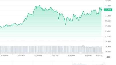 Bitcoin 73 Bin Doları Geçti